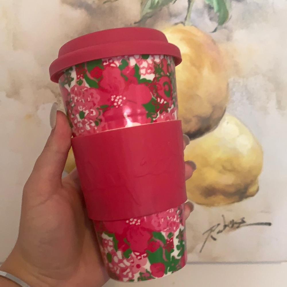 Lilly Pulitzer travel mug